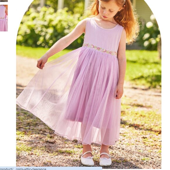 April Cornell Girls Fairy Dress Lavender Embroidered Floral Boho NWOT Size 2T - Picture 1 of 11